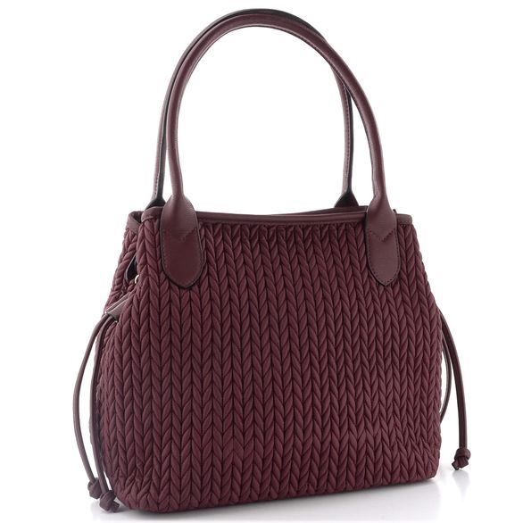 Gabor nylonová shopper kabelka Granada Quilt dark red 012887
