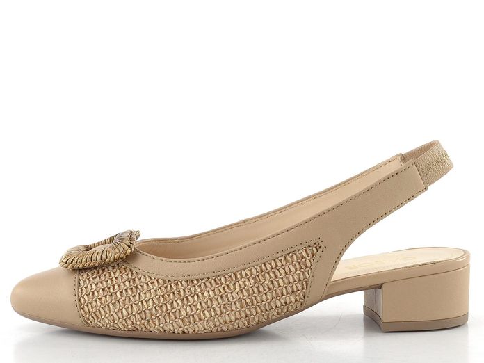 Gabor lodičky s volnou patou sand 81.526.44