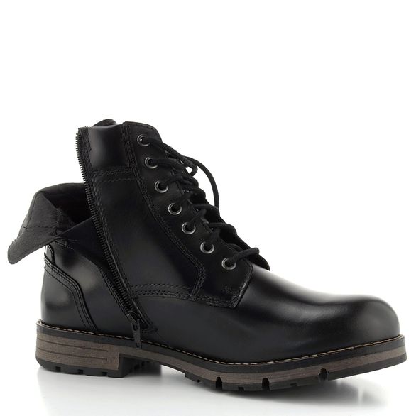 Gabor pánský šněrovací kotník black 9112.50.10