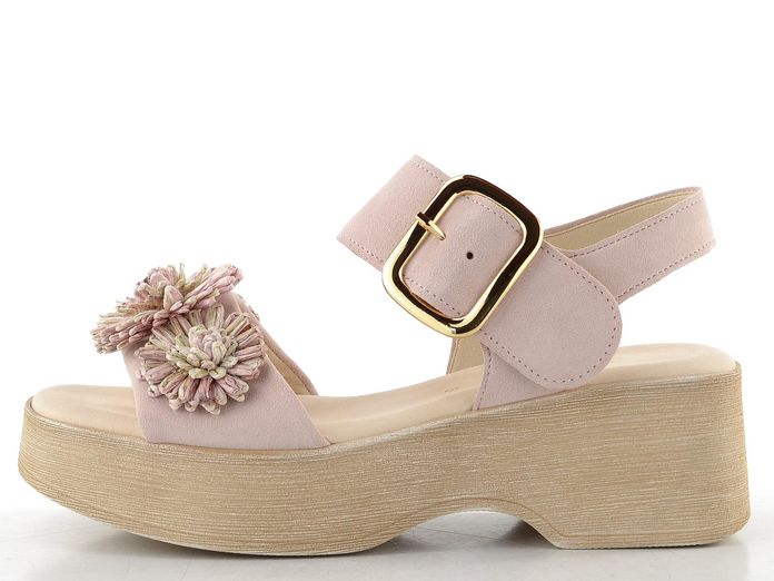 Gabor semišové sandály na platformě bloom multicolor 84.525.10