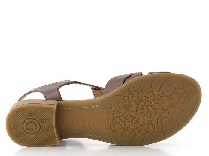Gabor sandály na nízkém podpatku sattel 82.794.53