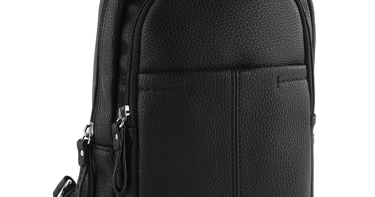 Gabor Damen Rucksack Lenea | 26x31 Cm, 8 Liter | Aus Recyceltem Polyurethan, Mit Lederoptik