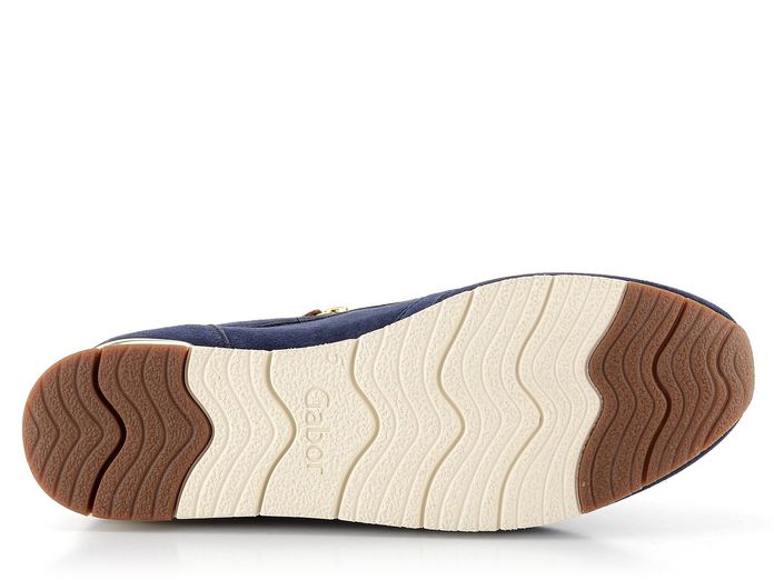 Gabor semišové sneakers tenisky bluette/cognac 63.431.16
