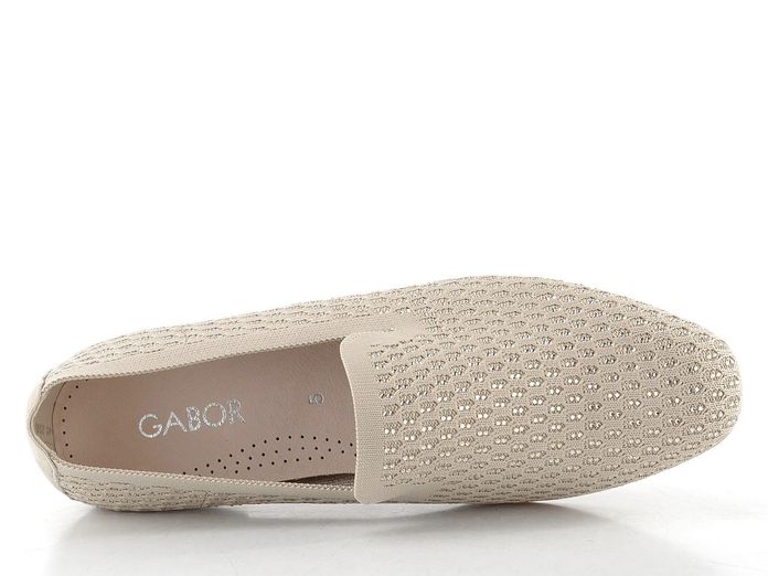 Gabor třpytivé mokasíny oak 85.216.42