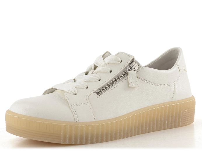 Gabor kožené polobotky se zipy latte 83.334.20