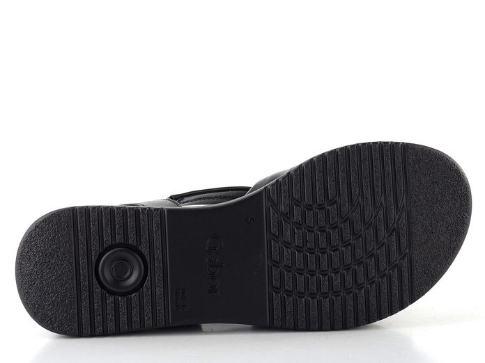 Gabor sandály na platformě černé 82.743.57