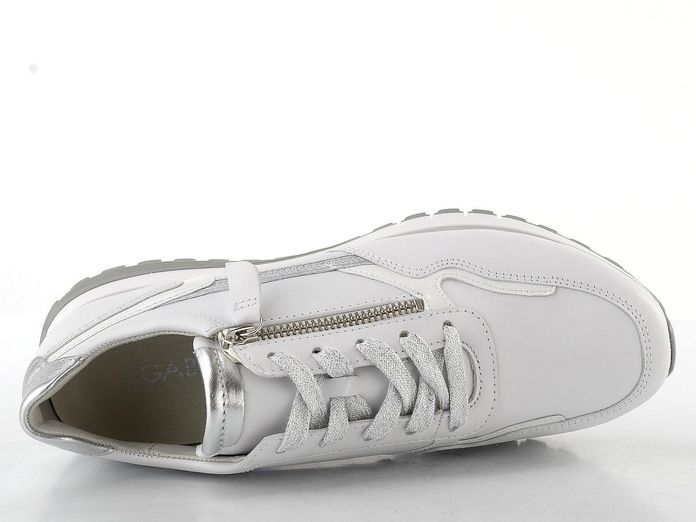 Gabor širší tenisky weiss/silber 86.378.50