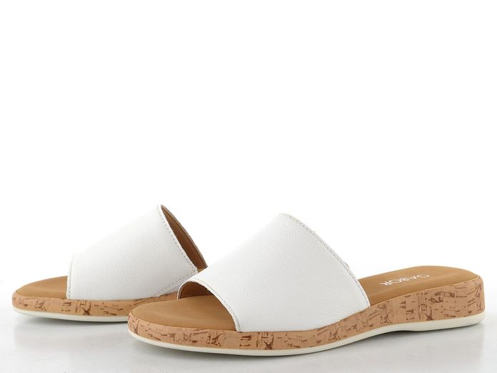 Gabor kožené pantofle weiss 82.730.50