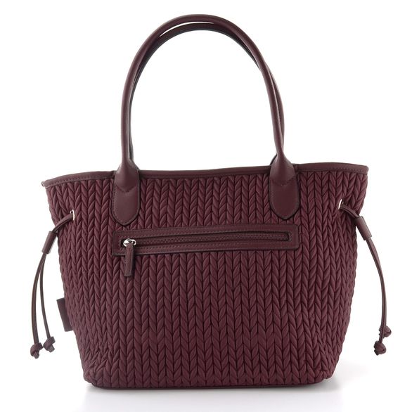 Gabor nylonová shopper kabelka Granada Quilt dark red 012887