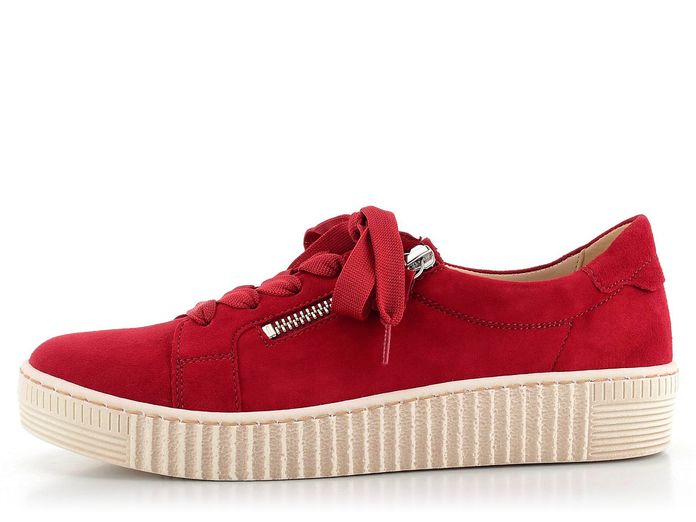 Gabor nubukové sneakers tenisky rubín 63.334.15