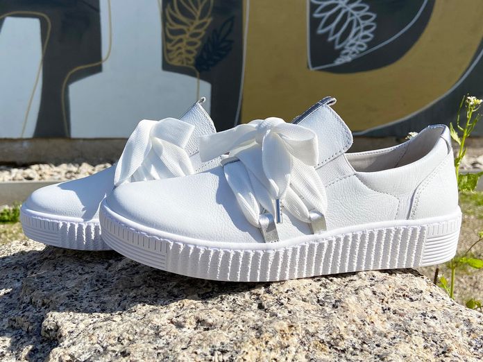 Gabor sneakers tenisky bílo/stříbrné  63.333.21