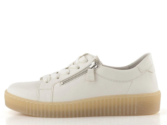 Gabor kožené polobotky se zipy latte 83.334.20