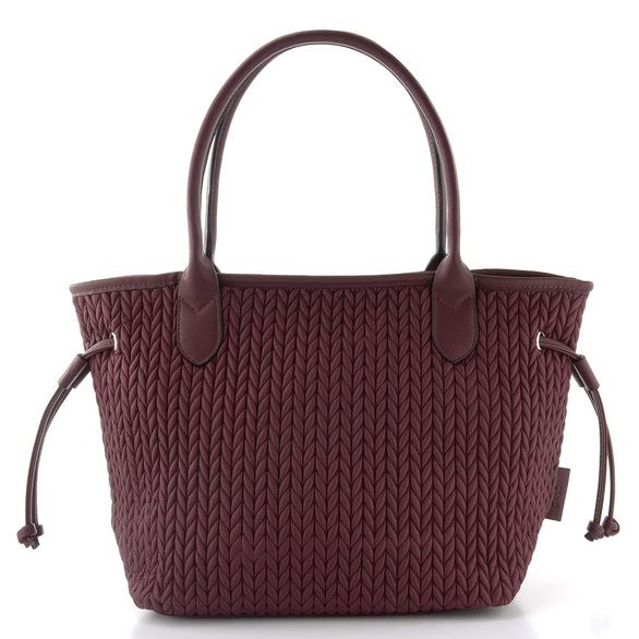Gabor nylonová shopper kabelka Granada Quilt dark red 012887
