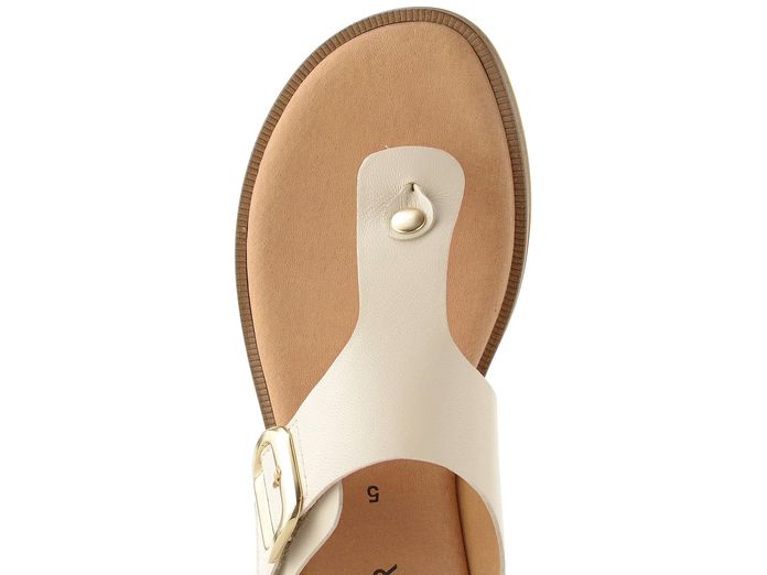 Gabor kožené pantofle žabky se sponou panna 85.520.22