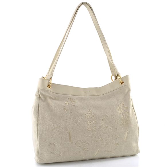 Gabor shopper kabelka s výšivkou Noelia mixed beige 012701
