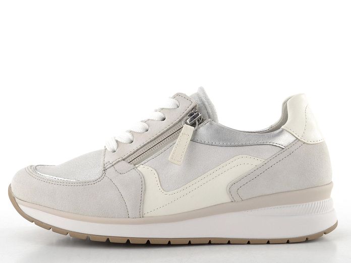 Gabor široké tenisky se zipem bianco/white/silber 86.307.60