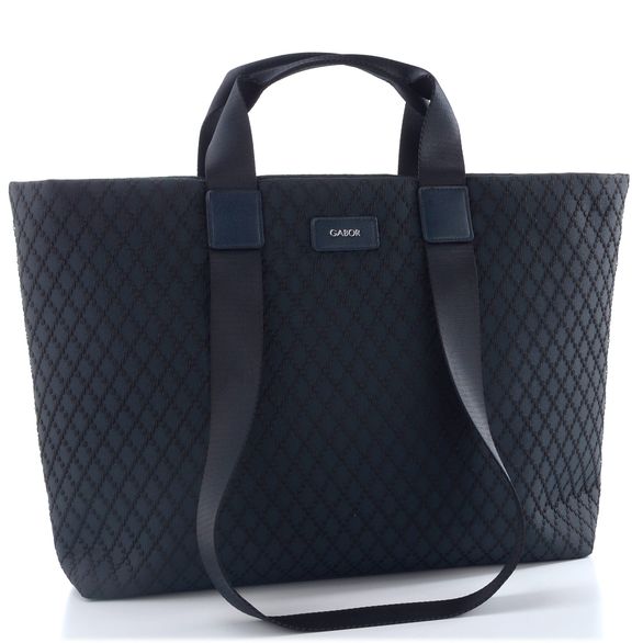 Gabor shopper kabelka se vzorem temně modrá 012899