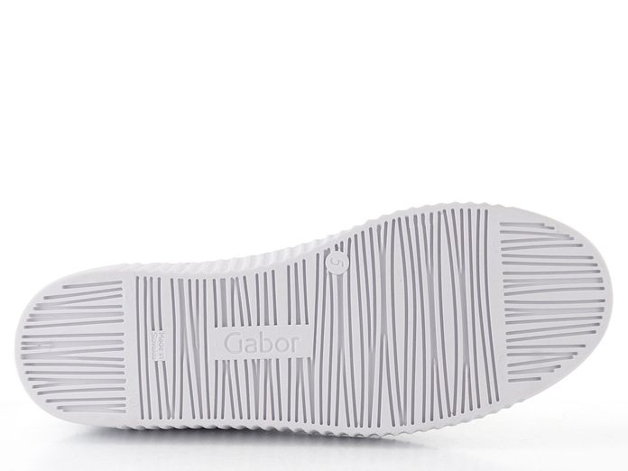 Gabor kožené bílé polobotky 83.331.21