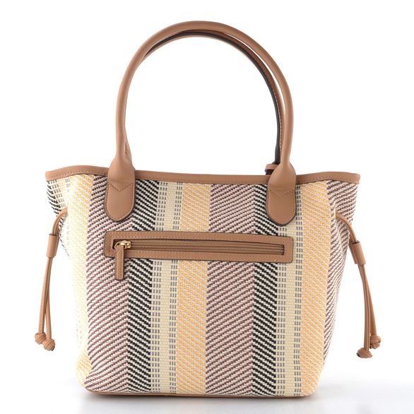 Gabor vytkávaná shopper kabelka Granada Denada mixed beige 012435