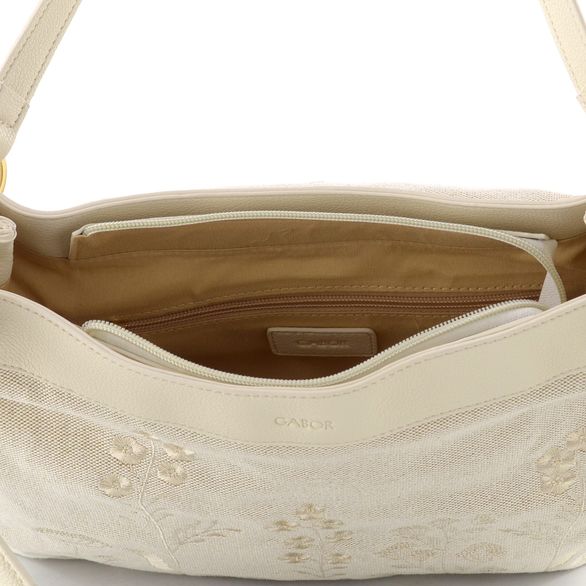 Gabor shopper kabelka s výšivkou Noelia mixed beige 012701