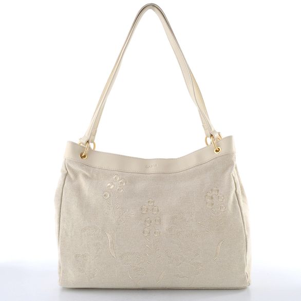 Gabor shopper kabelka s výšivkou Noelia mixed beige 012701